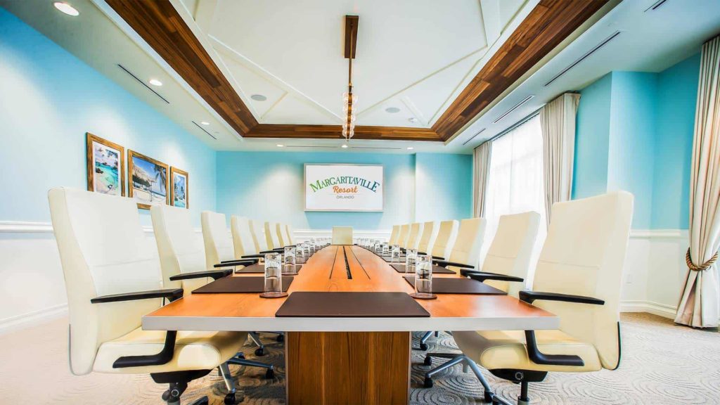 غرفة الاجتماعات في Margaritaville Resort Orlando.