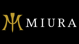 Miura Golf logo.