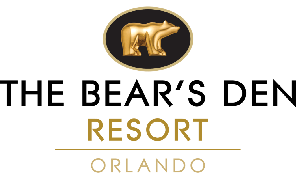 El logotipo de Bear's Den Resort Orlando