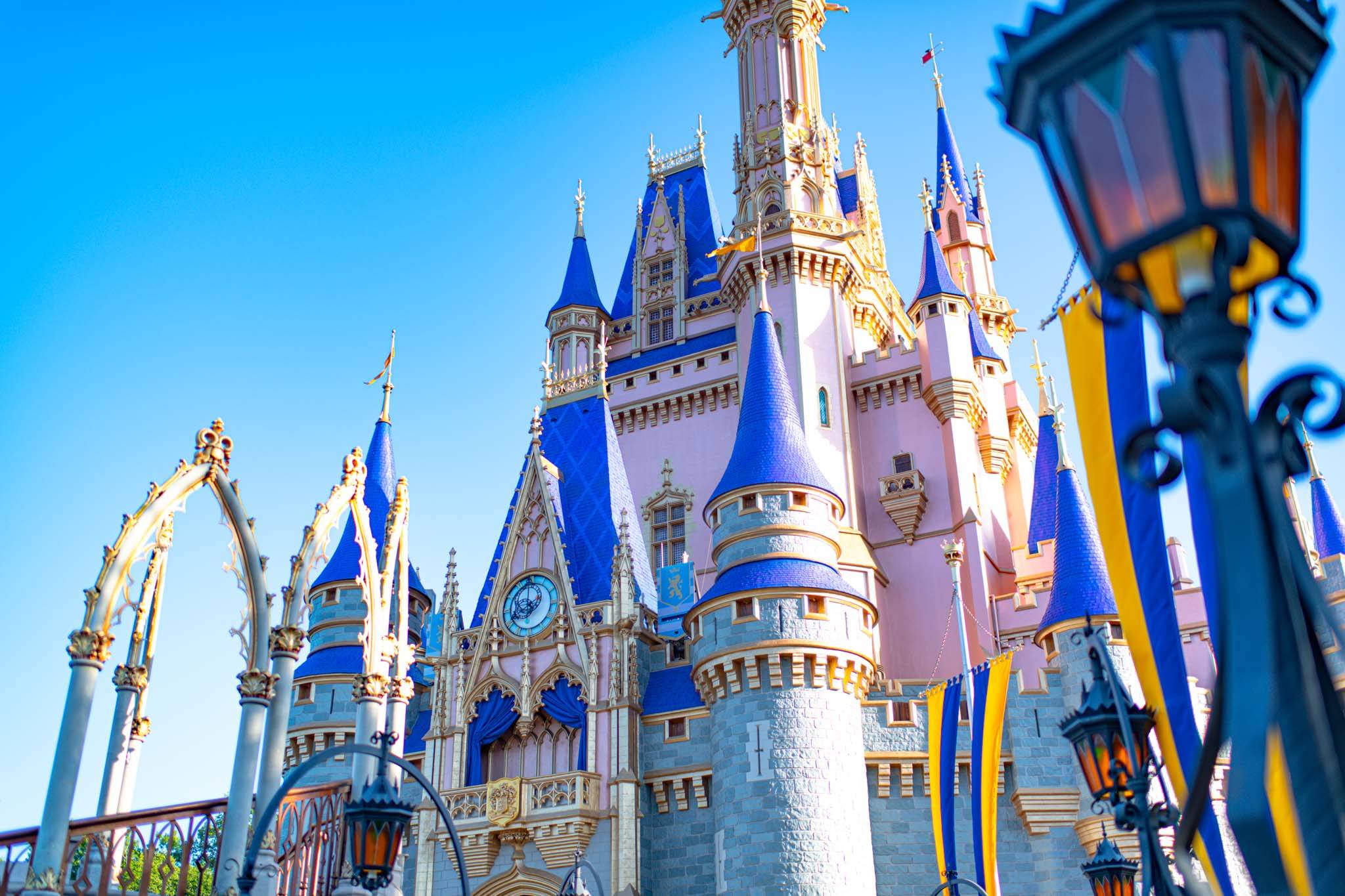 Cinderella Castle at Walt Disney World.