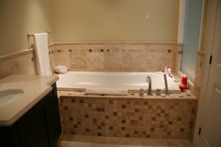 Freestanding bathtub: 1 Bedroom Suite at The Atrium Resort