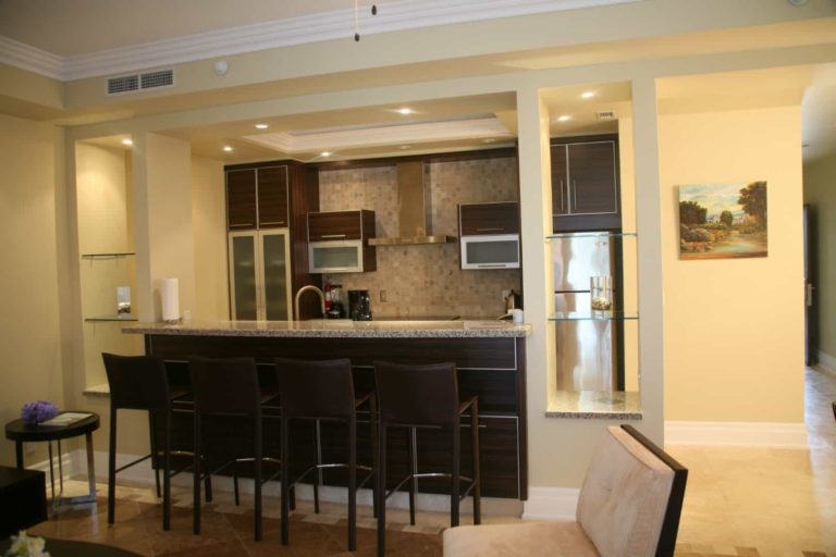 Isla de cocina: Suite de 1 dormitorio en The Atrium Resort