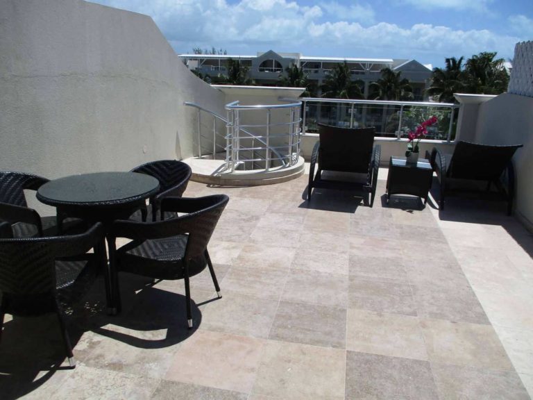 Upper-level terrace: 3 Bedroom Penthouse at The Atrium Resort