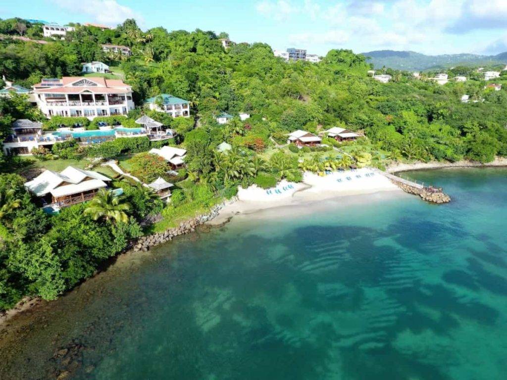 Ariel view of Calabash Cove Resorts Boardwalk