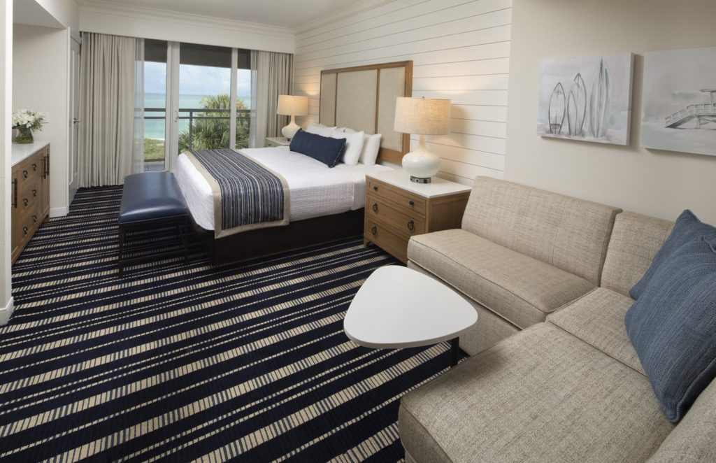 The Resort at Longboat Key Club Beachfront King Guest Room