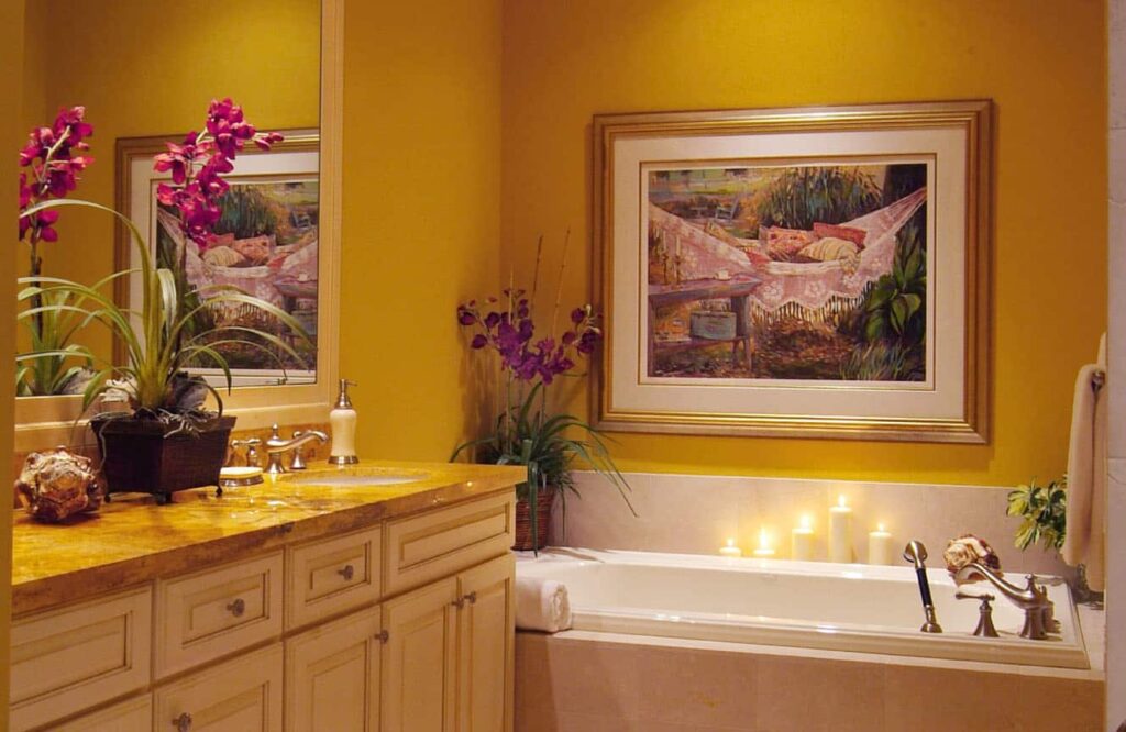 Two Bedroom Villa bathroom with large bathtub