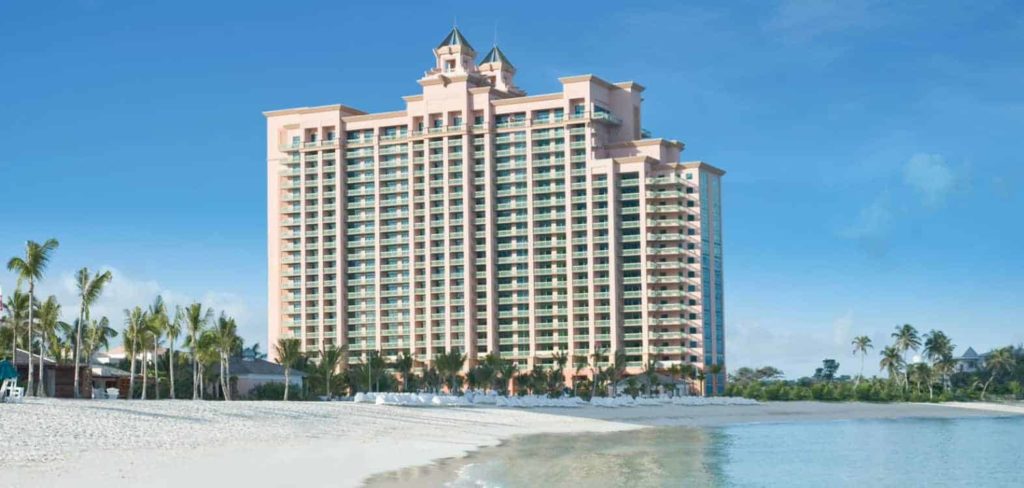 El hotel resort Reef en Atlantis Paradise Island.
