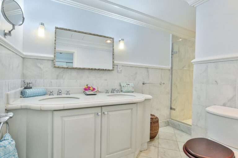 Spacious master bathroom with standing shower: Cap Cove 2 Bedroom Suite