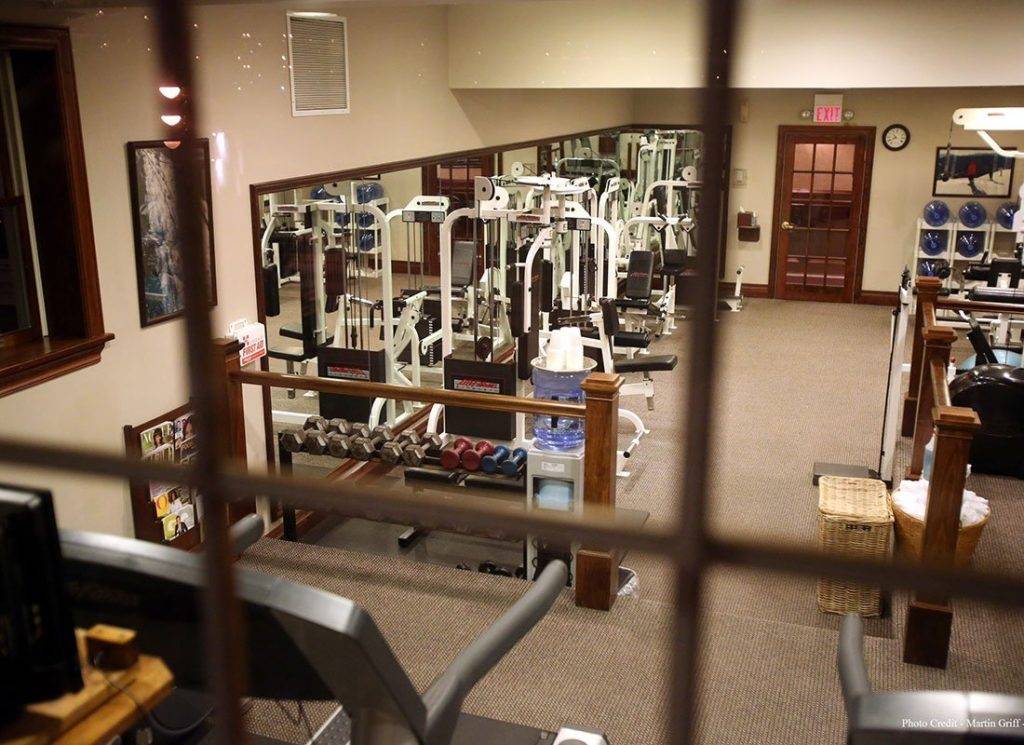 Mirror Lake Inn Fitness Center.