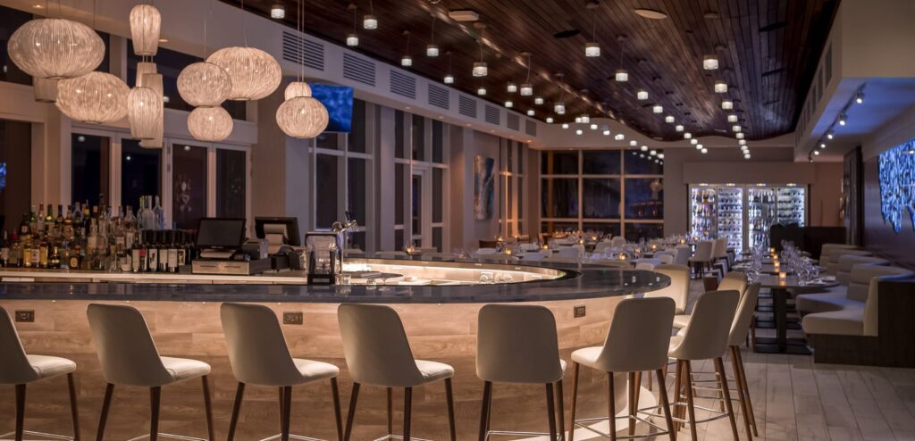 Terra Mare bar and lounge at Conrad Fort Lauderdale Beach