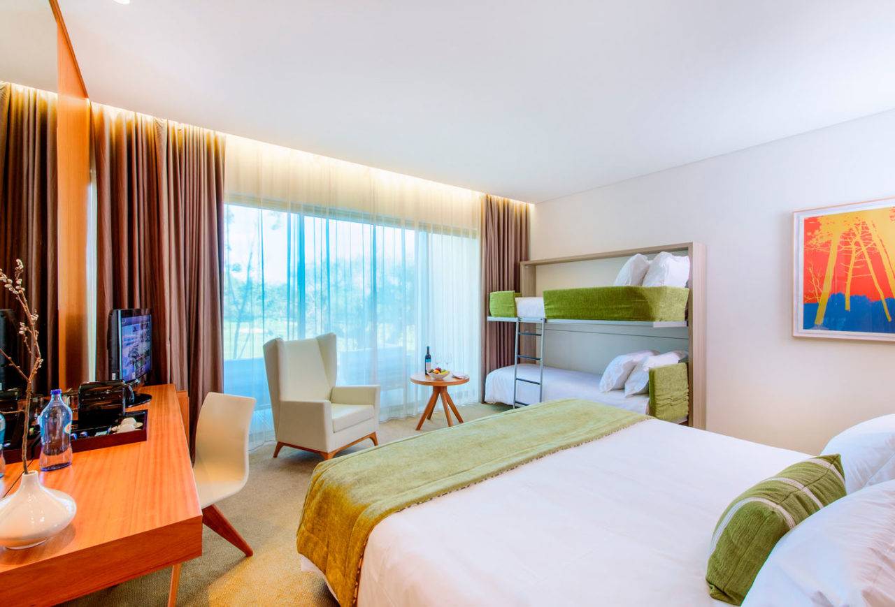 Hotel bunkbed room at Martinhal Cascais