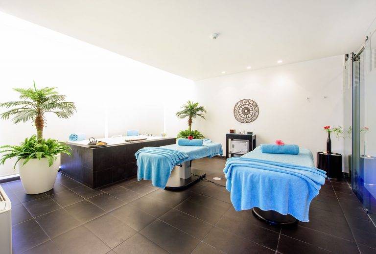 Spa treatment room at Finisterra Spa at Martinhal Cascais