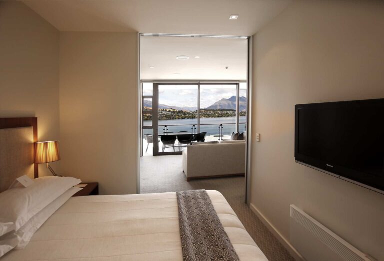 Apartamento ejecutivo de una habitación con vista al lago Habitación con cama King