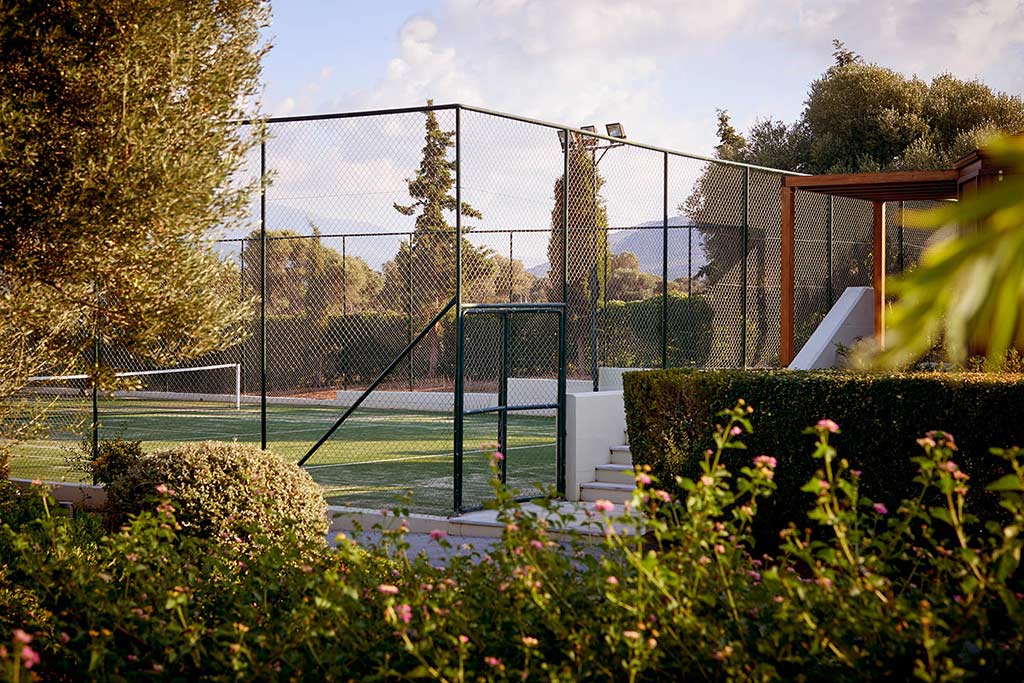 Tennis courts at the Village Heights Resort
