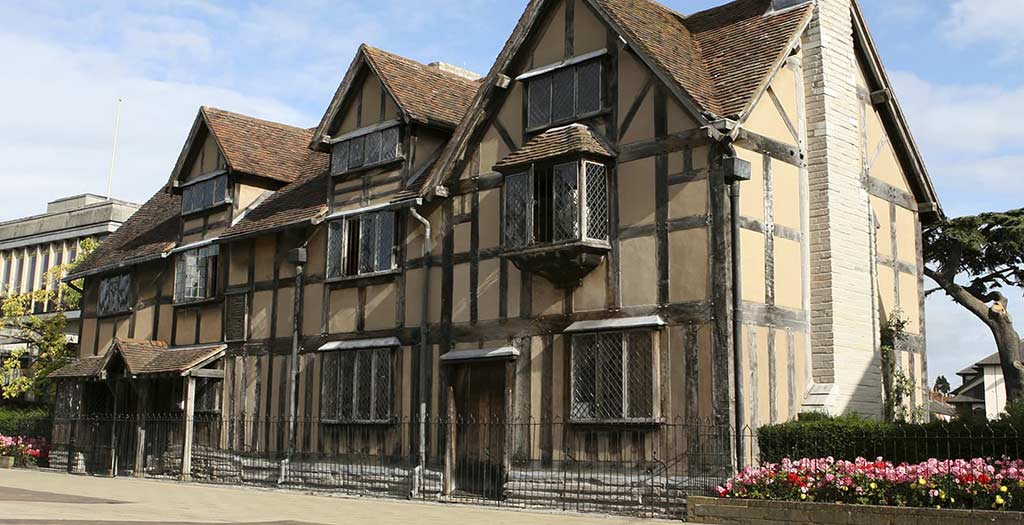 Historical home and birthplace of William Shakespeare