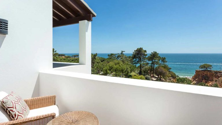 Pine Cliffs Resort - Grand Deluxe Room balcony overlooking the ocean