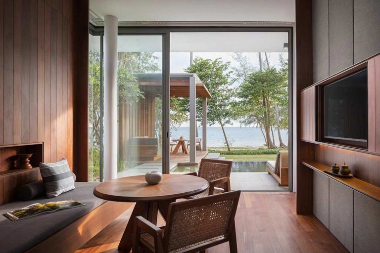 Koh Russey Villas & Resort Villa de 1 dormitorio frente a la playa Sala de estar
