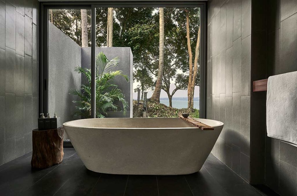 Koh Russey Villas & Resort Villa de 1 habitación con vista doble y bañera independiente