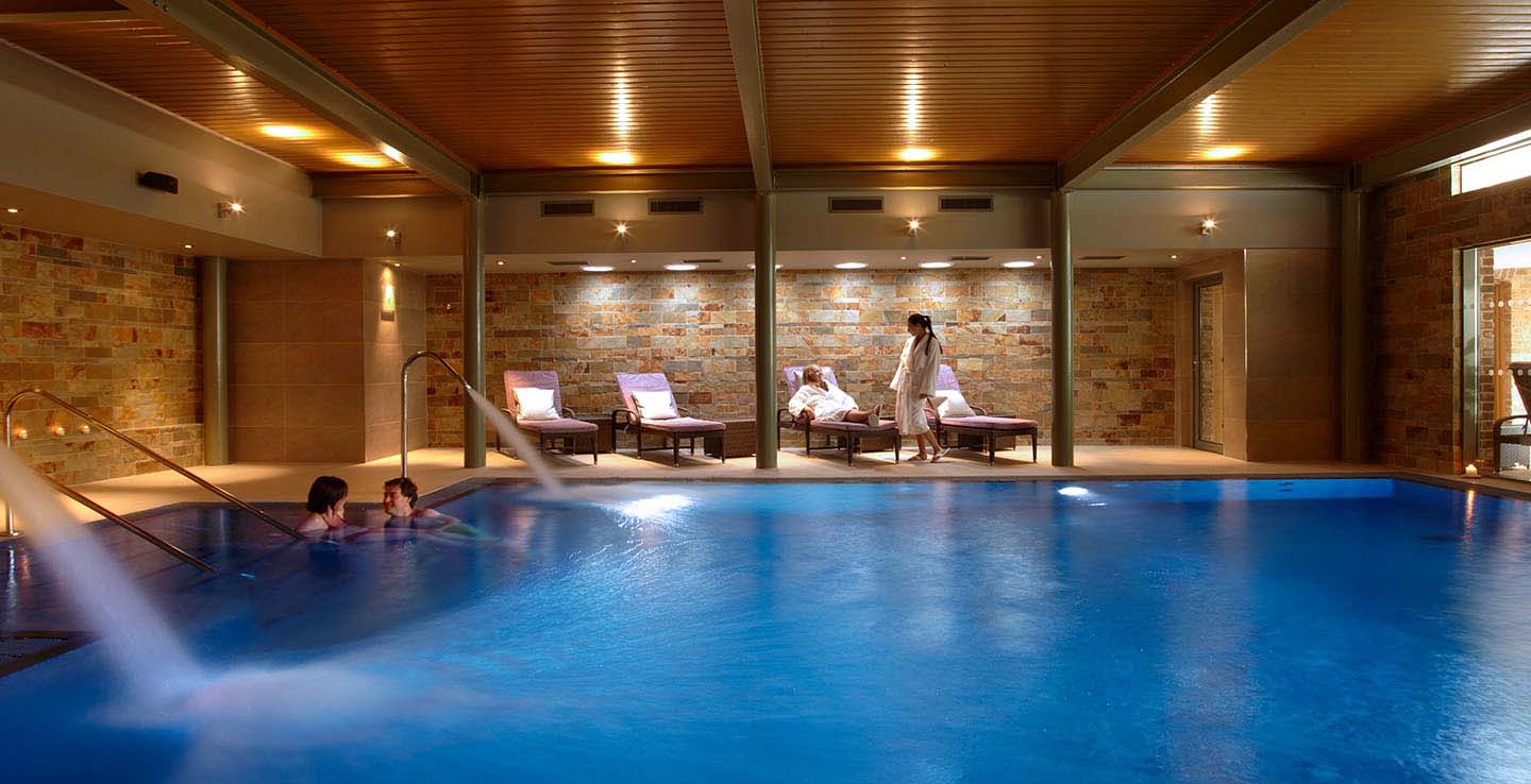 Indoor pool at the Greenway Hotel Spa