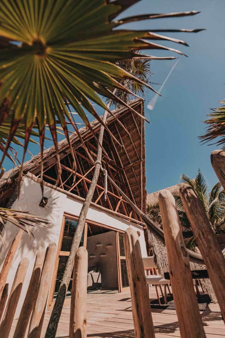 Casita loft with ocean view exterior at the Papaya Playa Project