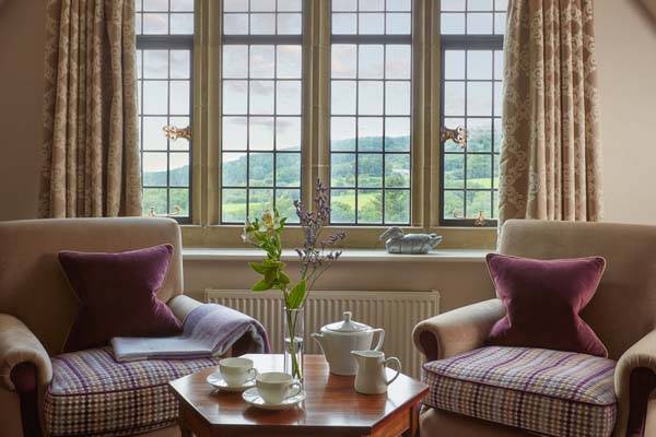 Grand State Room - Sitting area with tea table | Bovey Castle
