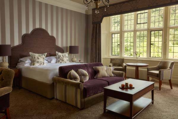 Grand State Room - King bedroom with cozy sitting area | Bovey Castle