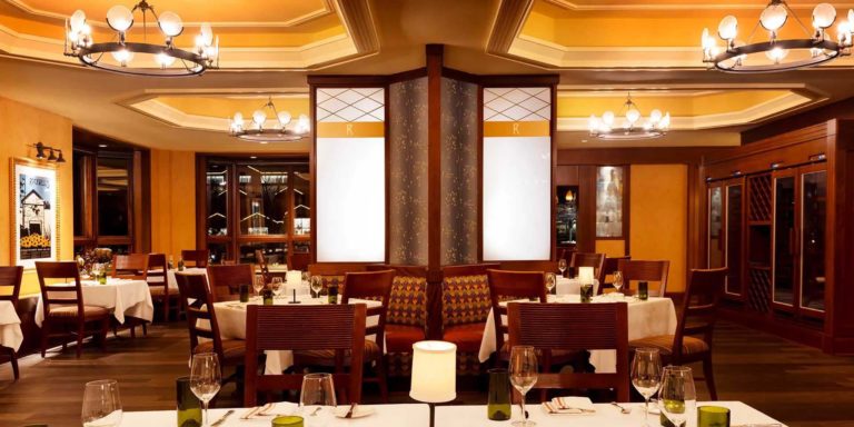Rockwells Restaurant - set restaurant table and chairs | Nemacolin
