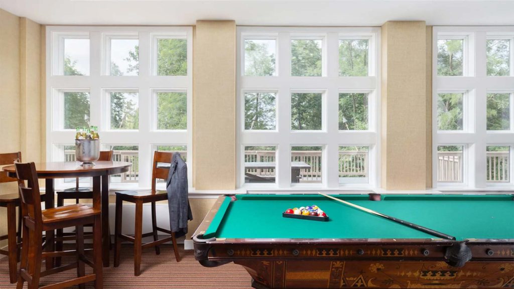 The Estates Arden - Game room with bar table and pool table | Nemacolin