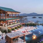 Casa Chameleon im Las Catalinas Resort in Costa Rica mit dem Restaurant Sentido Norte und einem Tauchbecken im Infinity-Stil mit Blick auf den Pazifischen Ozean