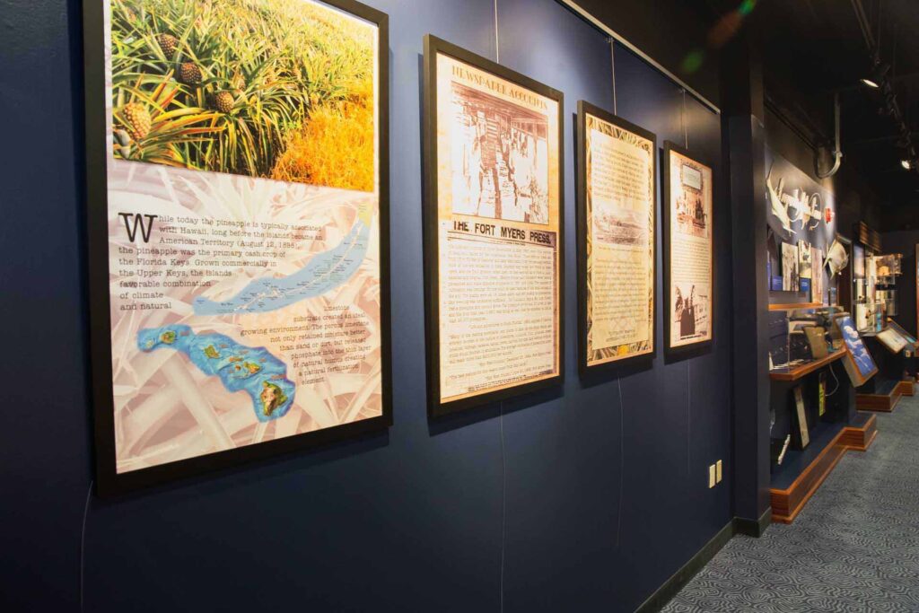 Exposición en el Centro de Descubrimiento e Historia de los Cayos de Florida
