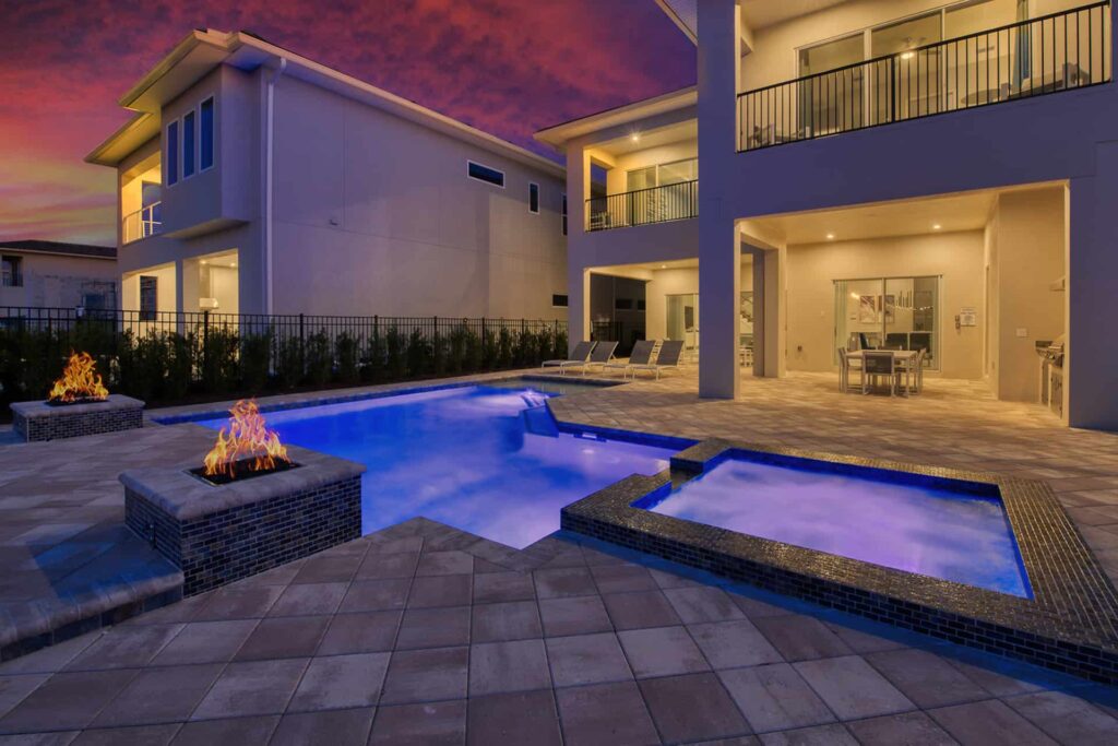 Luxury home with private heated pool at The Bear’s Den Resort Orlando