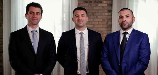 Rentyl Resorts founders Dan, Nick, and Matt Falcone